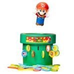 TOMY Pop Up Super Mario Board Game - Family and Preschool Games for Family Game Night - Kids Activities and Super Mario Toys - Girls and Boys Games - 2-4 Players - Ages 4 Years and Up - Image 3