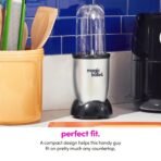 Magic Bullet Blender, Small, Silver, 11 Piece Set - Image 6