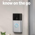 Ring Battery Doorbell (newest model), Home or business security with Head-to-Toe video, Live View with Two-Way Talk, and Motion Detection & Alerts, Satin Nickel
