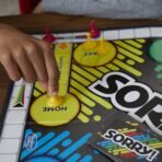 Sorry! Board Game for Kids Ages 6 and Up; Classic Hasbro Board Game; Each Player Gets 4 Pawns; Family Game - Image 3