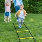 GHB Pro Agility Ladder Agility Training Ladder Speed 12 Rung 20ft with Carrying Bag - Image 4