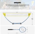 EastPoint Sports Easy Setup Badminton Set - Image 3
