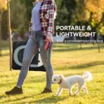 Dog Cat Playpen, Puppy Pet Playpen Indoor for Small Dog Crate Tent Cage Outdoor, Portable Pop Up Dogs Enclosure Kennel with Carrying Case for Dogs/Cats/Rabbits(Grey, Small - Image 5