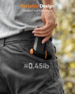 WOLFBOX MF50 Compressed Air Duster-110000RPM Super Power Electric Air Duster, 3-Gear Adjustable Mini Blower with Fast Charging, Dust Blower for Computer, Keyboard, House, Outdoor and Car - Image 4