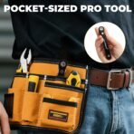 MULWARK 20pcs Small Screwdriver Set, 1/4" Right Angle Screwdriver Set, 90-Degree Offset Screwdriver for Tight Spaces, Auto Repair, Electronics, DIY Home Improvement EDC Tool Kit - Image 6