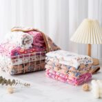 1 Pack 3 Blankets Super Soft Fluffy Premium Fleece Pet Blanket Flannel Paw Printed Throw for Dog Puppy Cat (Small 23x16'', Brown, Pink, White) - Image 6
