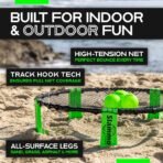 GoSports Slammo Game Set (Includes 3 Balls, Carrying Case and Rules) - Outdoor Lawn, Beach & Tailgating Roundnet Game - Image 4