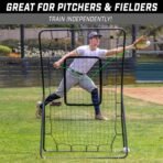 GoSports Baseball & Softball Pitching and Fielding Rebounder - Pitch Back Net - Choose Your Size - Image 3